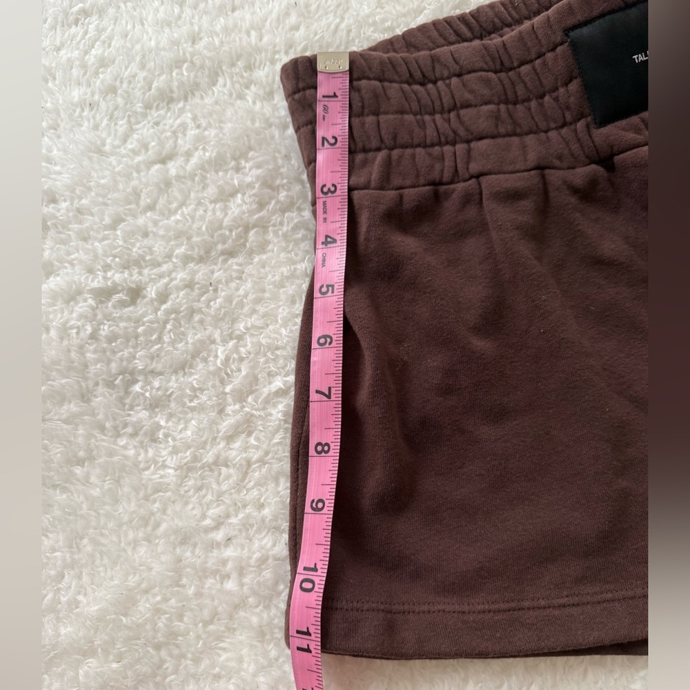 TALENTLESS Women's Chocolate Athletic Shorts - Picture 7 of 7